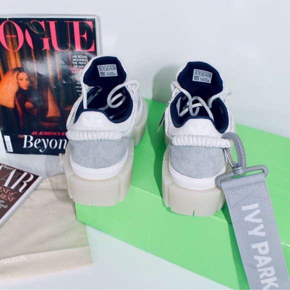 ADIDAS Super Sleek Chunky Beyonce Ivy Park Halls of Ivy White Grey - Picture 3 of 8